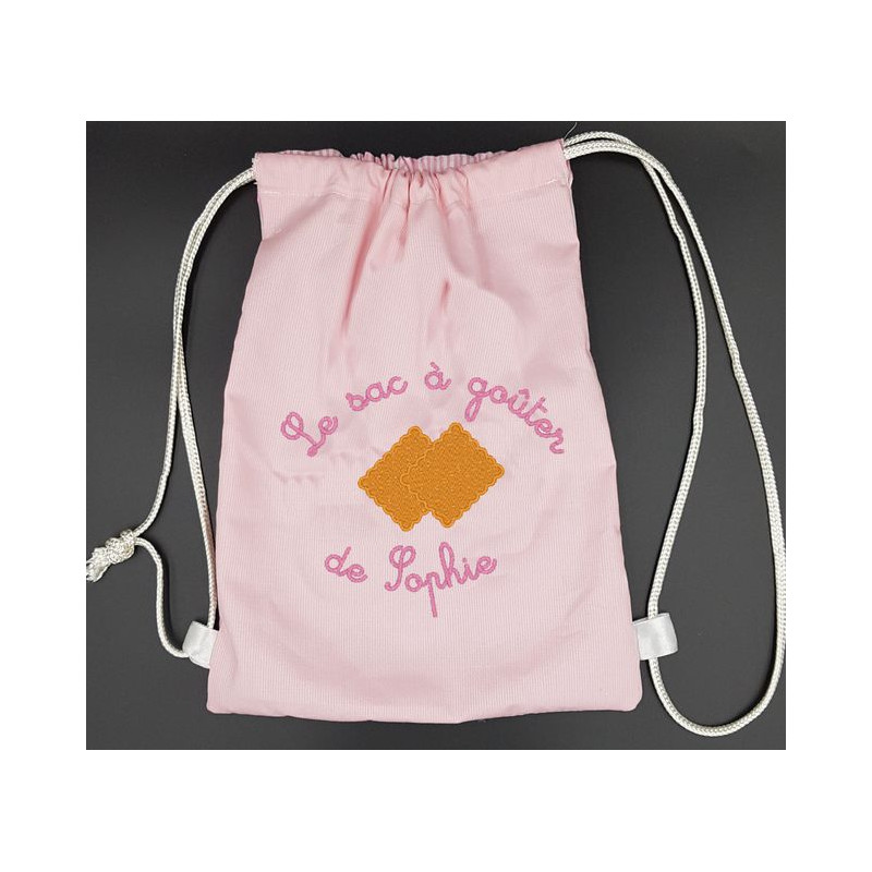 Sac à goûter coloré