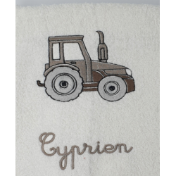 Serviette de toilette Tracteur