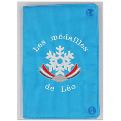 Pochette pour médailles et carnet ESF Ski