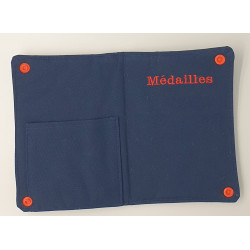 Pochette pour médailles et carnet ESF Ski