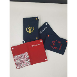 Pochette pour médailles et carnet ESF de Ski