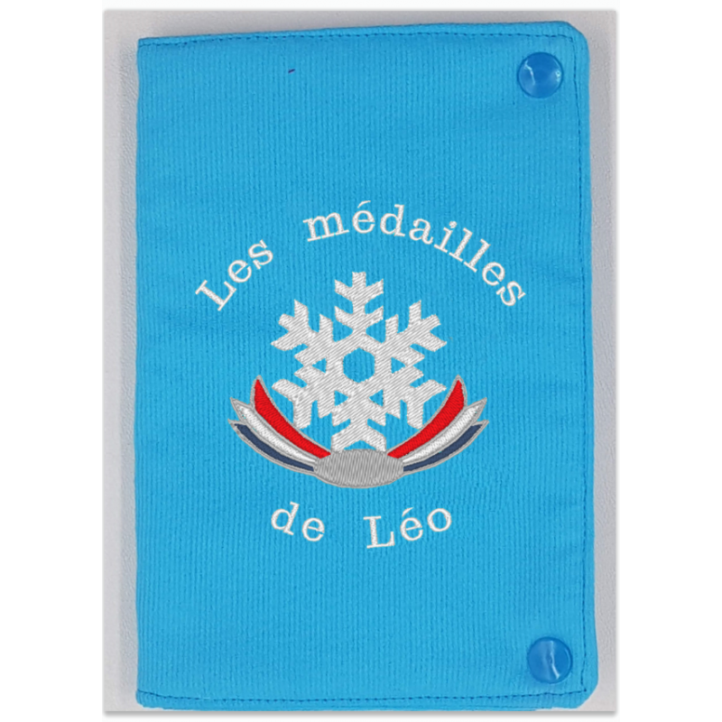 Pochette pour médailles et carnet ESF de Ski