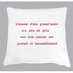 Coussin Grand-mère