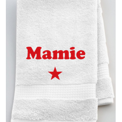 Serviette de toilette Mamie