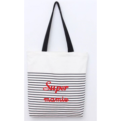 Sac rayé Super mamie