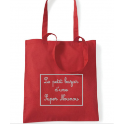 Tote bag Le petit bazar d une super nounou