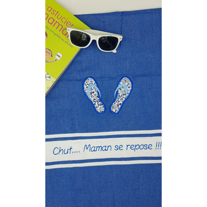 Fouta Tongs ouvertes