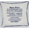 Coussin Prière Charles de Foucauld