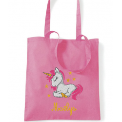 Tote Bag Licorne brodée