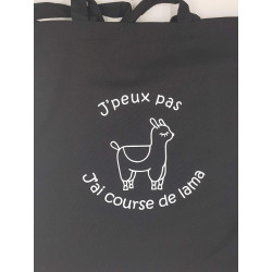 Tote bag brodé Licorne unie