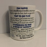 Tasse "mon homme"