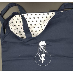 Tote bag Fillette dans l'ampoule