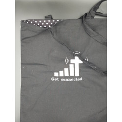 Tote bag Get connected