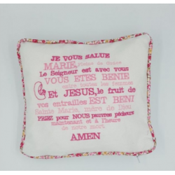 Coussin Broderie de Saint Joseph