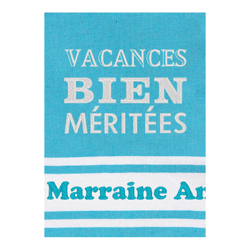 Fouta Vacances bien méritées