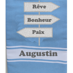 Fouta Rêve Bonheur Paix