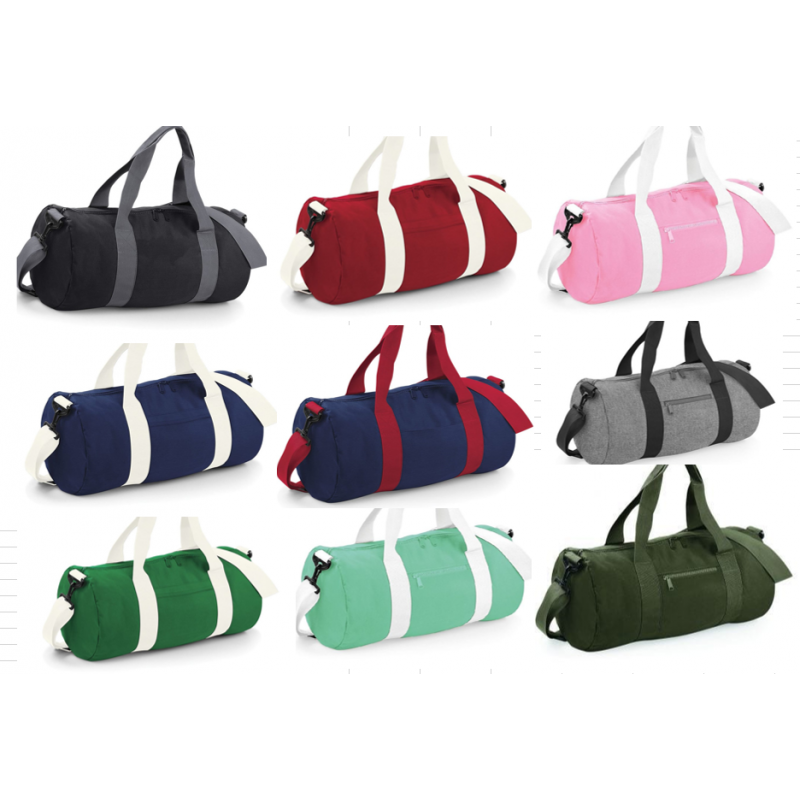Sac polochon Initiale américaine