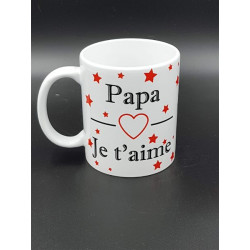 Tasse "papa je t'aime"