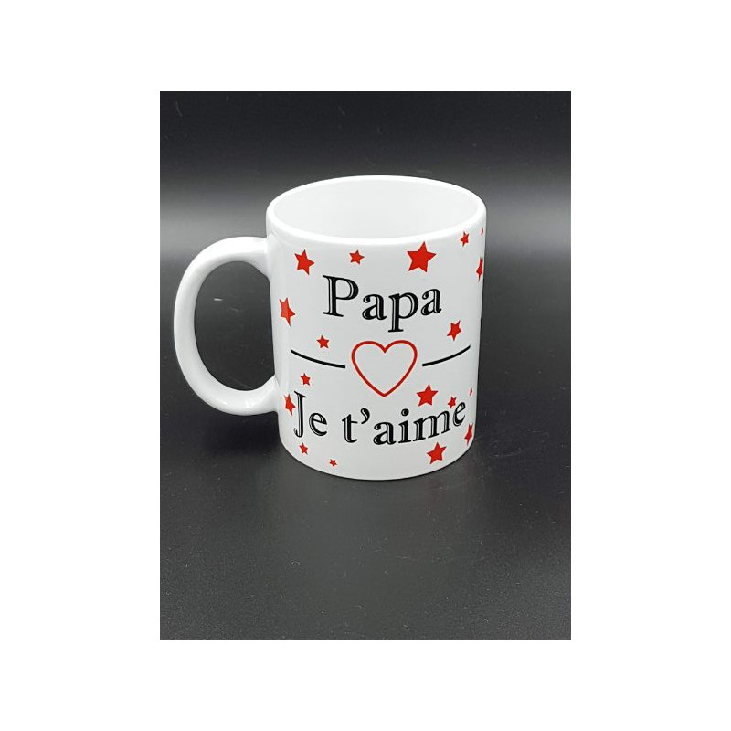 Tasse "papa je t'aime"