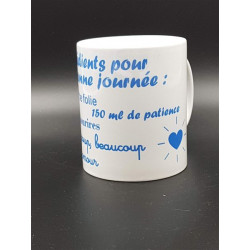 Tasse "Ingrédients pour une bonne journée"