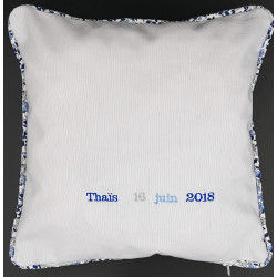 Coussin avec votre texte