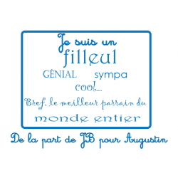 Tasse "Filleul ou Filleule"