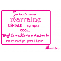 Tasse "Marraine"