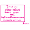 Tasse "Marraine"