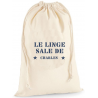 Sac à linge sale brodé