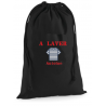 Sac à linge sale brodé T shirt rayé