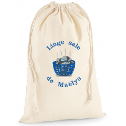 Sac à linge sale brodé...
