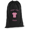 Sac à linge sale brodé T shirt