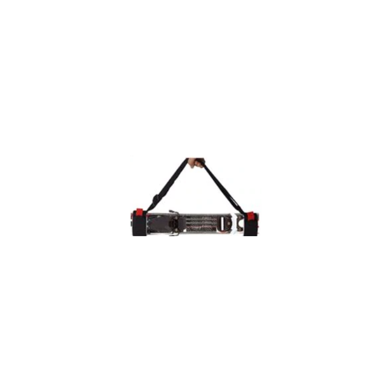 Sangle brodée pour porter les skis Montagne