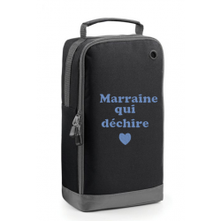 Sac à chaussures de marraine qui déchire