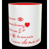 Tasse "Mon mari tu es ..." personnalisable