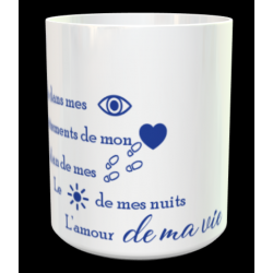 Tasse "Mon mari tu es ..." personnalisable