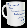 Tasse "Mon mari tu es ..." personnalisable