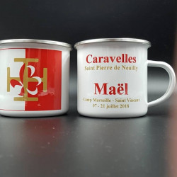 Tasse émaillée