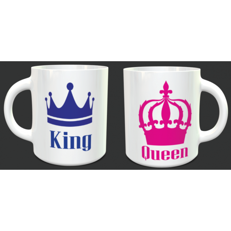 Tasse "King et Queen"personnalisable