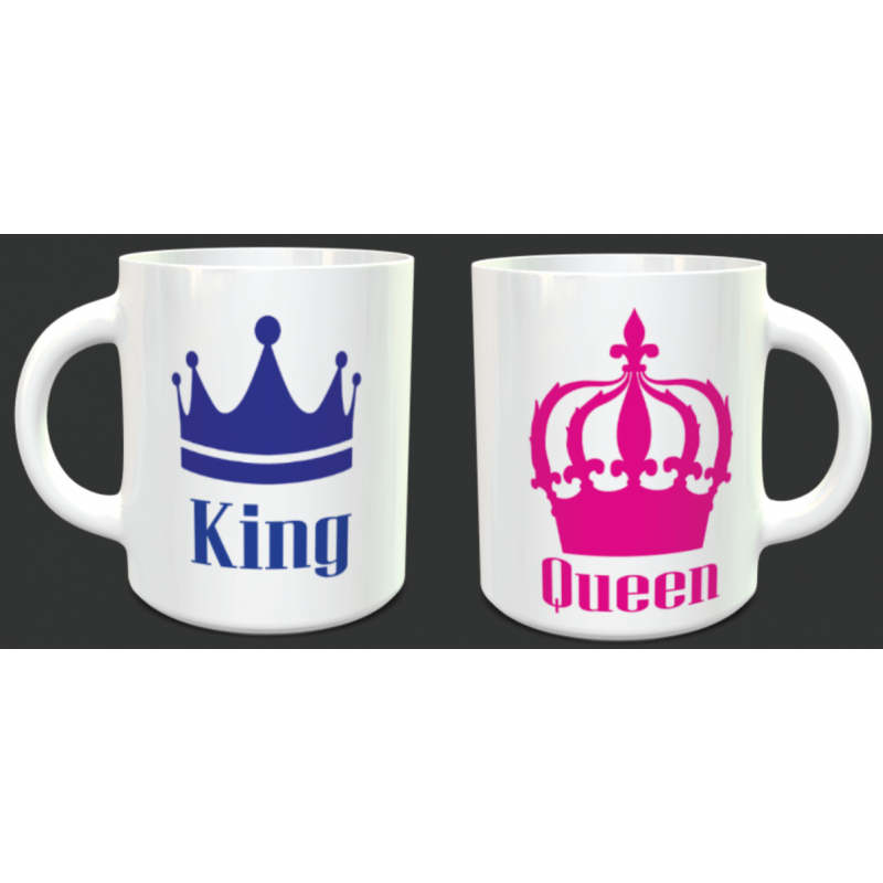 Coussins Personnalisés - King & Queen