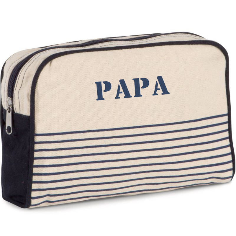 Trousse de toilette marinière Papa