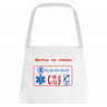 Tablier Marion en cuisine