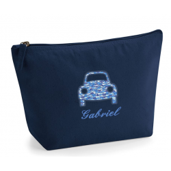 Trousse Voiture de face brodée