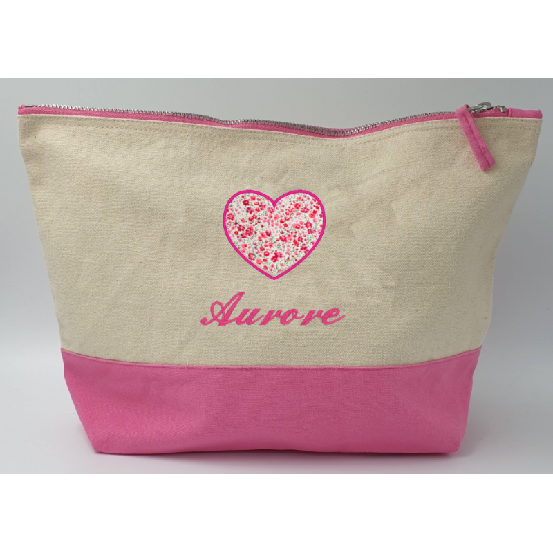 Trousse, pochette, liberty, fleurs, pratique, anniversaire, fête, vacances, rentrée, naissance, cadeau, personnalisé, cadeau per Trousse, pochette, liberty, fleurs, pratique, anniversaire, fête, vacances, rentrée, naissance, cadeau, personnalisé, cadeau per