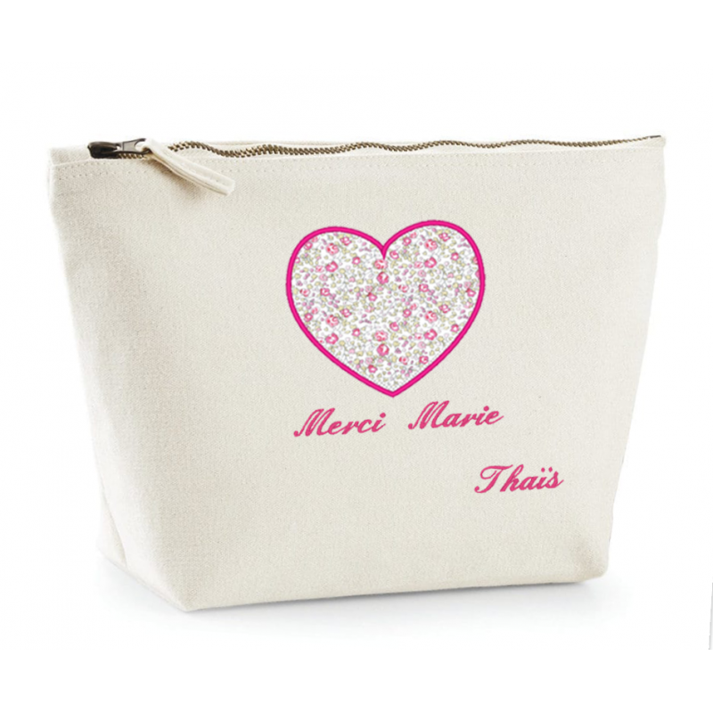 Trousse, pochette, liberty, fleurs, pratique, anniversaire, fête, vacances, rentrée, naissance, cadeau, personnalisé, cadeau per Trousse, pochette, liberty, fleurs, pratique, anniversaire, fête, vacances, rentrée, naissance, cadeau, personnalisé, cadeau per