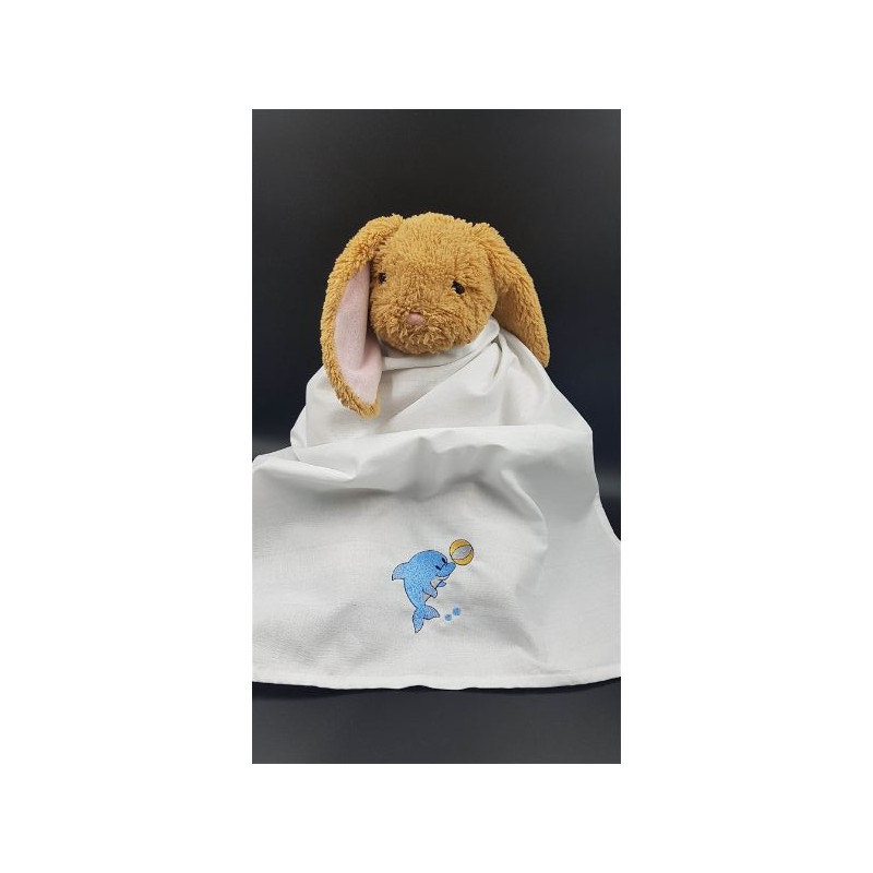 Serviette de table dauphin pour enfant Serviette de table dauphin pour enfant