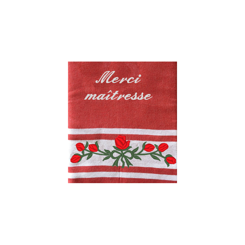 Fouta Merci maîtresse