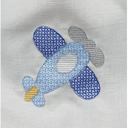 Serviette de table avion pour enfant