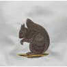 Serviette de table écureuil pour enfant