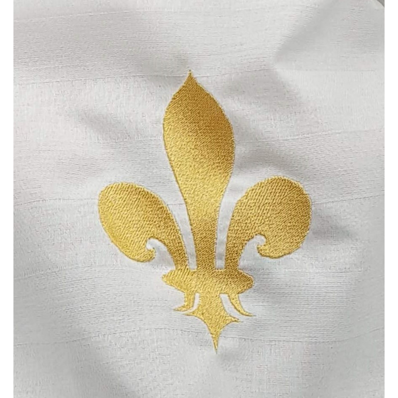 Serviette de table "fleur de lys"